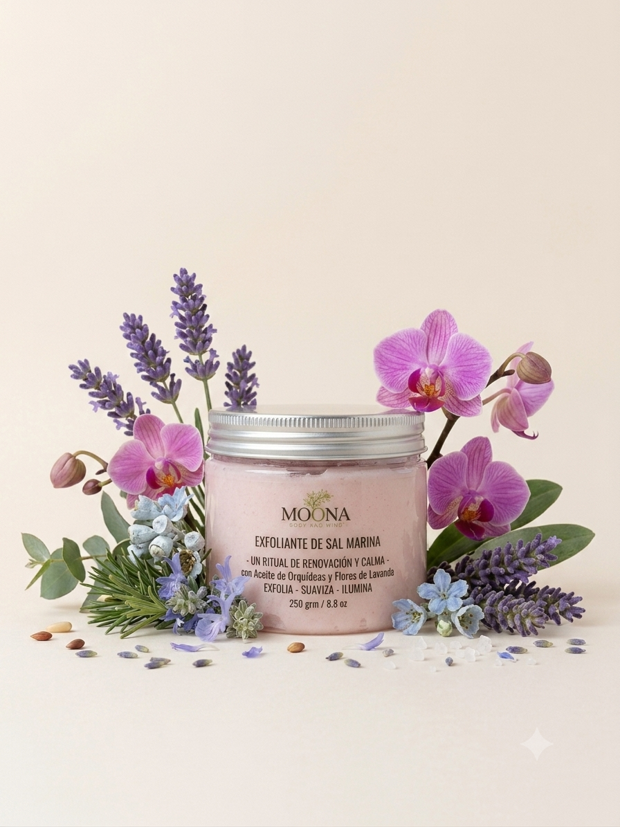 Exfoliante de Sal Marina: Un Ritual de Renovación y Calma
