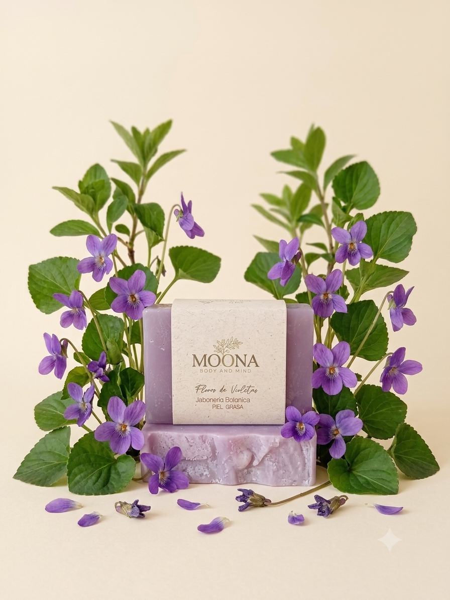 Jabón de Flor de Violetas