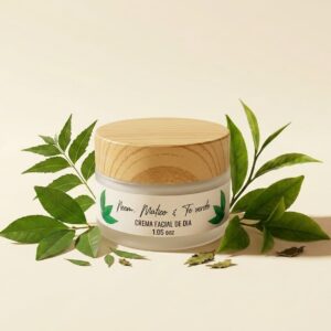 Crema Facial de Dia Neem, Matico y Te verde Pieles mixtas a grasas