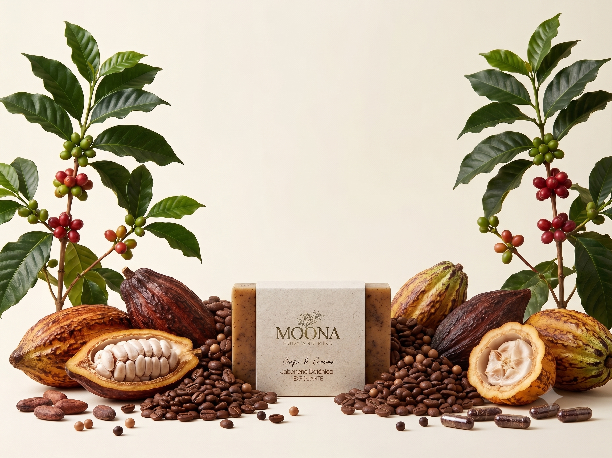 Jabon Artesanal de Cafe y Cacao