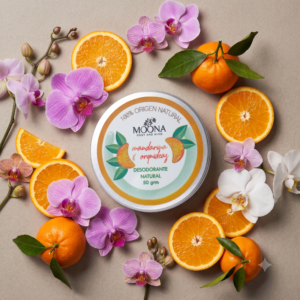 Desodorante Natural Mandarina y Orquideas