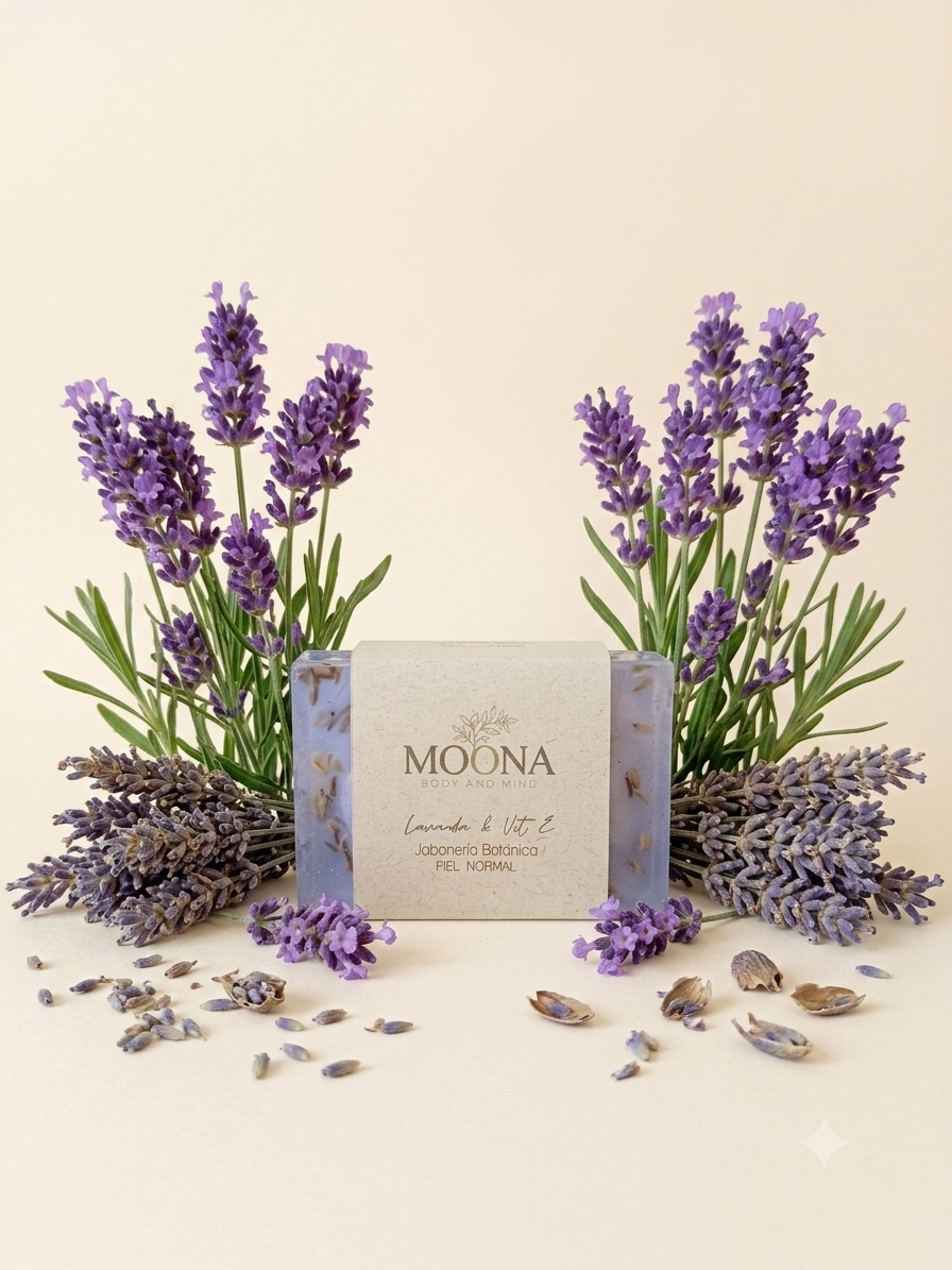 Jabon Artesanal de Lavanda y Vit E